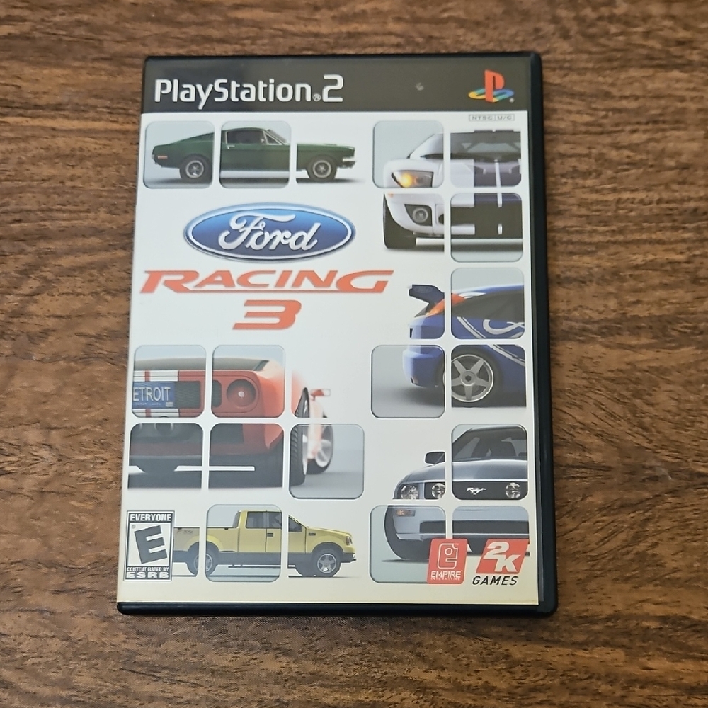 Sony game PlayStation 2 Ford Racing 3